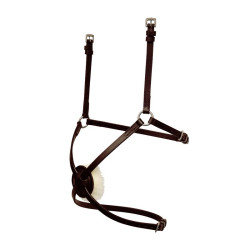 Muserola Mexicana Stübben 2300 Leitrim Ébano / ébano prateado