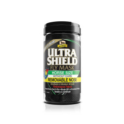 Máscara anti-moscas sem orelhas e protetor nasal Absorbine Ultrashield