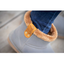 Botas Pénélope Cinza / marrom