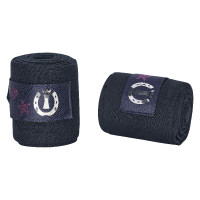 Bandagens de polo Imperial Riding Cosmic Sparkle Marinho Azul-marinho