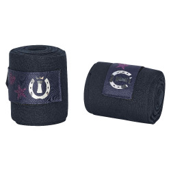 Bandagens de polo Imperial Riding Cosmic Sparkle Marinho Azul-marinho