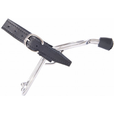 Esporas T de T infantil Inox Cinzento