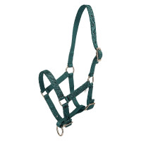 Cabresto para potro HV Polo Nena Verde petróleo