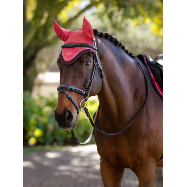 Boné anti-moscas LeMieux Classic Arando Rosa Boné anti-moscas LeMieux Classic Arando Rosa