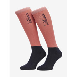 Meias de concurso LeMieux 2 pares Arando Rosa Meias de concurso LeMieux 2 pares Arando Rosa