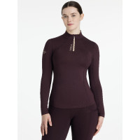 Roupa interior técnica My LeMieux Ameixa escura Violeta