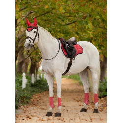 Almofada de sela mista LeMieux Loire Classic GP Square Arando Rosa Almofada de sela mista LeMieux Loire Classic GP Square Arando Rosa
