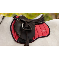 Almofada de sela mista LeMieux Loire Classic GP Square Arando Rosa Almofada de sela mista LeMieux Loire Classic GP Square Arando Rosa