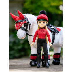 Conjunto Toy Rider LeMieux Chilli Vermelho Conjunto Toy Rider LeMieux Chilli Vermelho