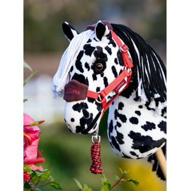 Cabeçada e guia Vogue Hobby Horse LeMieux Cabeçada e guia Vogue Hobby Horse LeMieux