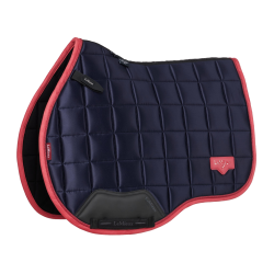 Almofada de sela mista LeMieux Loire Classic GP Square Azul‑marinho / cranberry Azul-marinho