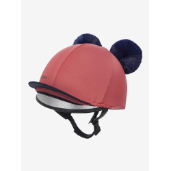 Gorro com dois pompons Mini LeMieux Arando Rosa