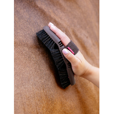 Escova LeMieux Flexi crina de cavalo Arando Rosa Escova LeMieux Flexi crina de cavalo Arando Rosa