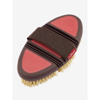 Escova LeMieux Flexi Scrubbing Arando Rosa