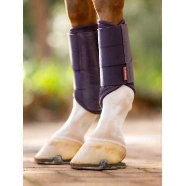 Guêtres flexíveis LeMieux mesh Arika Zimbro Violeta