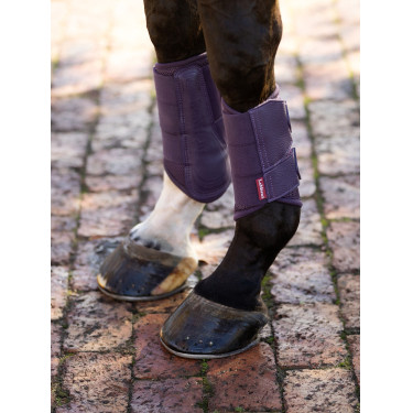 Guêtres flexíveis LeMieux mesh Arika Zimbro Violeta
