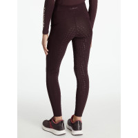 Legging LeMieux Orla Jovem Cavaleiro Alpino Castanho