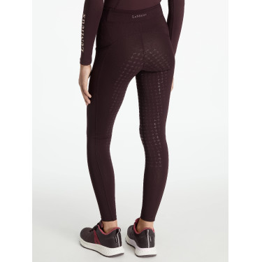 Legging LeMieux Orla Jovem Cavaleiro Ameixa escura Violeta