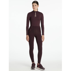 Legging LeMieux Orla Jovem Cavaleiro Ameixa escura Violeta