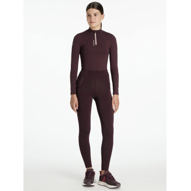 Legging LeMieux Orla Jovem Cavaleiro Ameixa escura Violeta