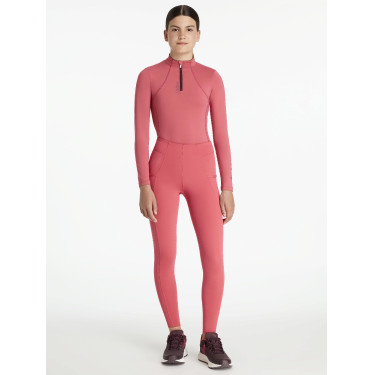 Legging LeMieux Orla Jovem Cavaleiro Arando Rosa Legging LeMieux Orla Jovem Cavaleiro Arando Rosa