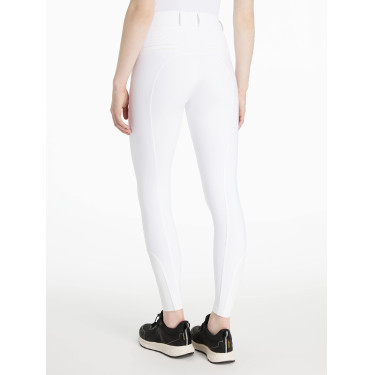 Calça LeMieux grip nos joelhos Isabelle feminina Branco