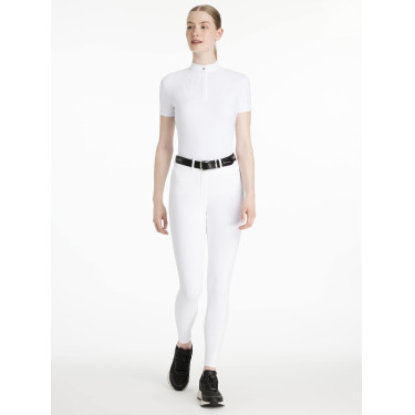 Calça LeMieux grip nos joelhos Isabelle feminina Branco