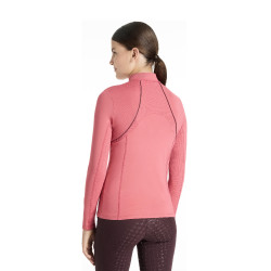 Roupa interior de malha Mia LeMieux Young Rider de mangas compridas Arando Rosa