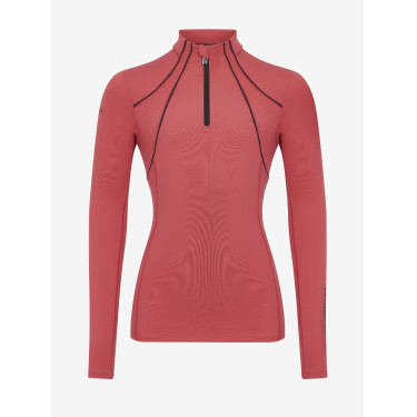Roupa interior de malha Mia LeMieux Young Rider de mangas compridas Arando Rosa
