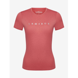 Camiseta esportiva LeMieux Arando Rosa