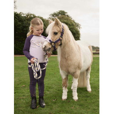 Camiseta de mangas compridas Mini LeMieux Jamie Lilás Violeta