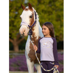 Camiseta de mangas compridas Mini LeMieux Jamie Lilás Violeta