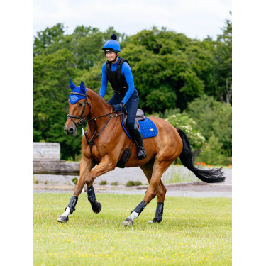 Sela de equitação LeMieux Loire Close Contact Square CSO Azul Benetton