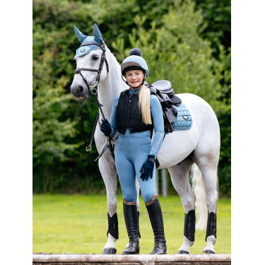Sela de equitação LeMieux Loire Close Contact Square CSO Azul gelo