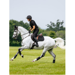 Tapis LeMieux de competição close contact square - algodão Preto