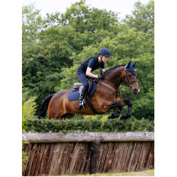 Tapis LeMieux de competição close contact square - algodão Azul-marinho Tapis LeMieux de competição close contact square - algodão Azul-marinho