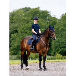 Tapis LeMieux de competição close contact square - algodão Azul-marinho Tapis LeMieux de competição close contact square - algodão Azul-marinho