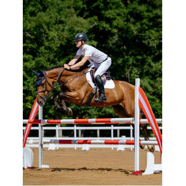 Tapis LeMieux de competição close contact square - algodão Branco