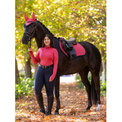 Tapete LeMieux Reflective Suede Close Contact Square Arando Rosa Tapete LeMieux Reflective Suede Close Contact Square Arando Rosa