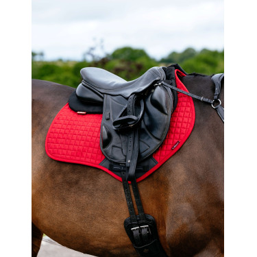 Tapete LeMieux Reflective Suede Close Contact Square Chilli Vermelho