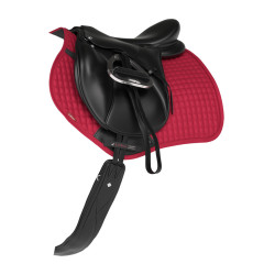 Tapete LeMieux Reflective Suede Close Contact Square Chilli Vermelho