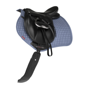 Tapete LeMieux Reflective Suede Close Contact Square Azul gelo