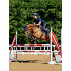 Tapete LeMieux Reflective Suede Close Contact Square Marinho Azul-marinho