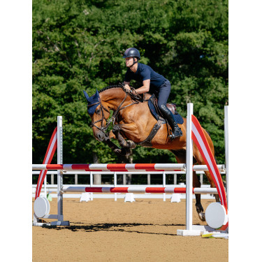 Tapete LeMieux Reflective Suede Close Contact Square Marinho Azul-marinho