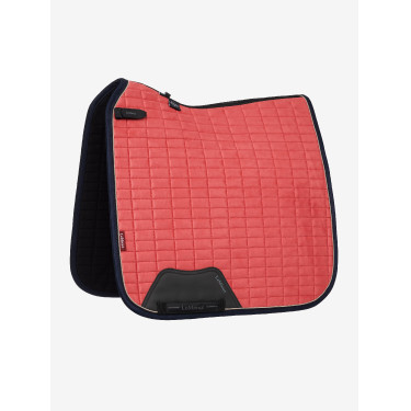 LeMieux Suede Dressage Square Reflective Arando Rosa