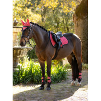 Tapete LeMieux Reflective Suede Misto GP Square Arando Rosa Tapete LeMieux Reflective Suede Misto GP Square Arando Rosa