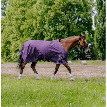 Capa Equithème Tyrex Aisance 600D Ameixa Violeta
