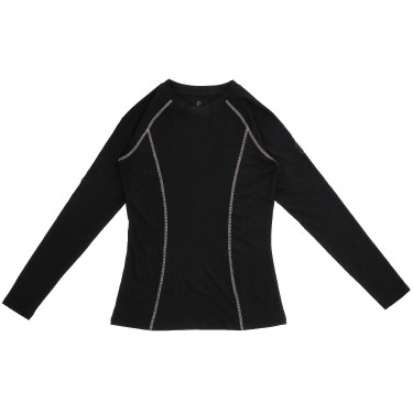 Camiseta Stella Equithème Preto / cinza / azul Camiseta Stella Equithème Preto / cinza / azul