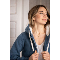 Sweat Pénélope Tressy Denim Azul