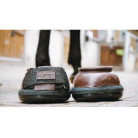 Chausseta de tratamento Hippotonic Comfy X2 em borracha Preto